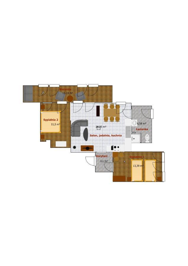 Apartament Roland Swieradow-Zdroj Bagian luar foto